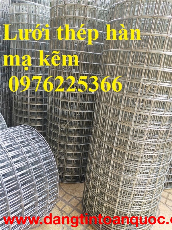 Lưới hàn mạ kẽm D2,D3,D4 giá mới 