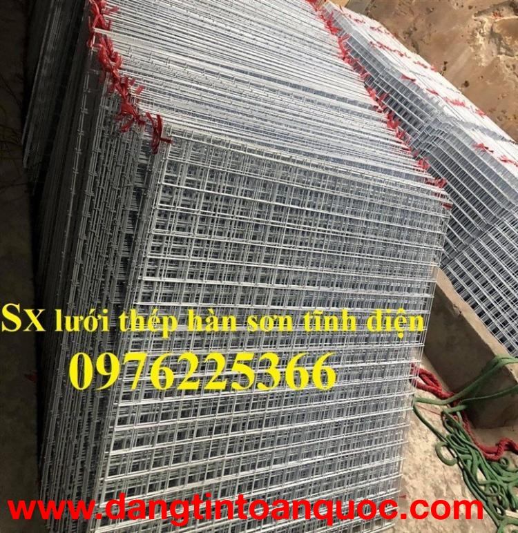 Lưới hàn mạ kẽm ô 50x50,50x100,100x100,150x150 giá rẻ