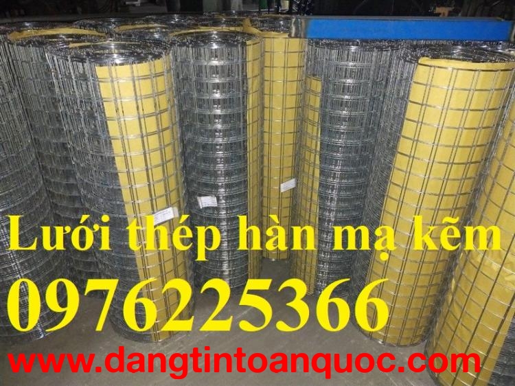 Lưới hàn mạ kẽm ,lưới thép hàn mạ kẽm D2, D2,5, D3, D4, D5, D6