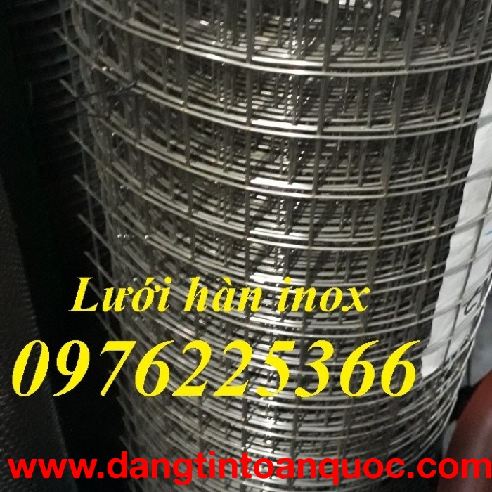 Lưới hàn inox 304,lưới inox hàn 304