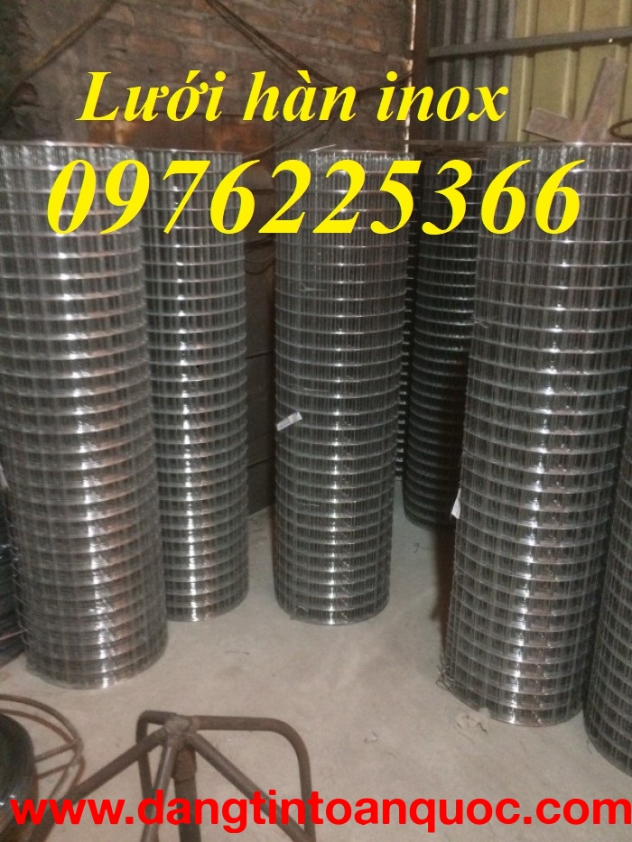 Lưới hàn inox -Chuyên bán lưới hàn inox 201/304/316