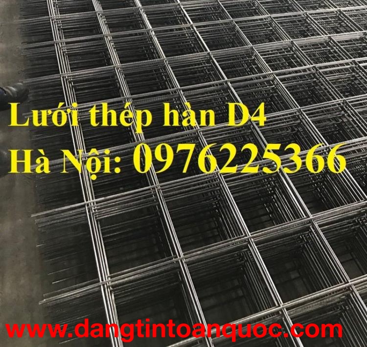 Lưới thép hàn D4A200x200