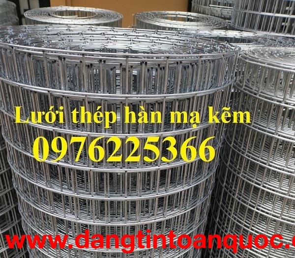 Lưới thép hàn mạ kẽm khổ 1m x 30m