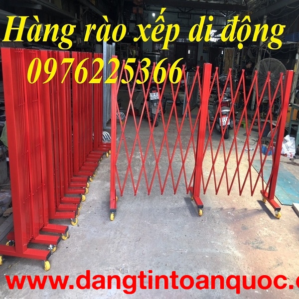 Hàng rào xếp sắt chữ T ,hàng rào xếp di động chữ T