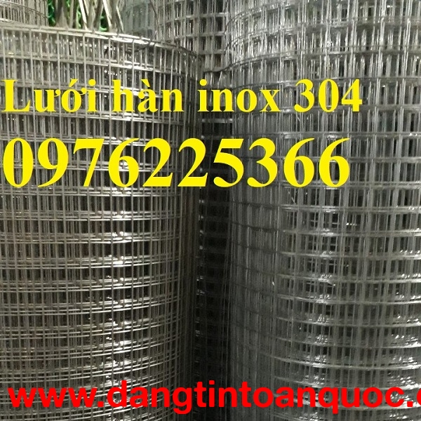 Lưới inox hàn 