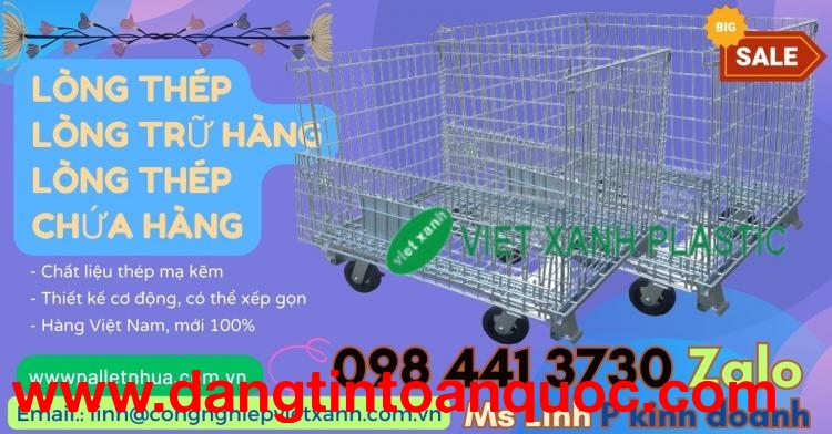 Lồng sắt, lồng thép trữ hàng hóa