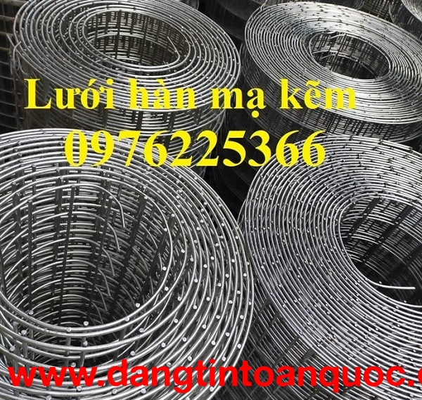 Lưới thép mạ kẽm 25x25, 30x30, 35x35 