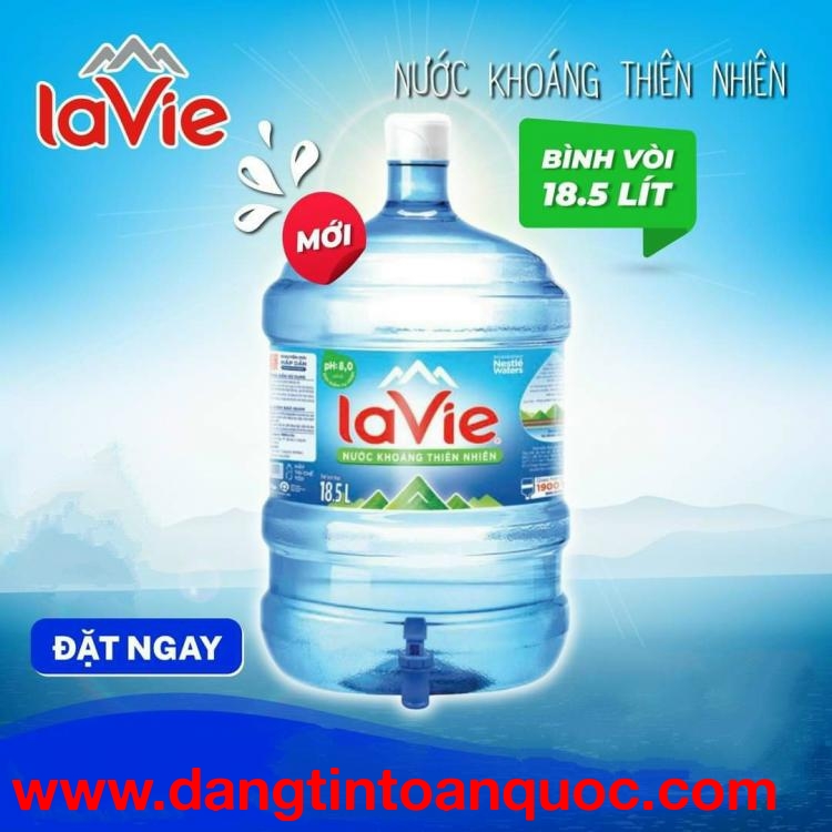 Phân phối nước uống Lavie & Viva tại Vũng Tàu