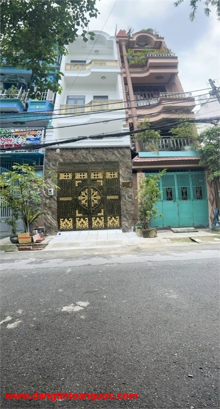 Nhà 4 Tầng, DT 4x16m, Hẻm 10m Nguyễn Phúc Chu, Phường 15, Tân Bình