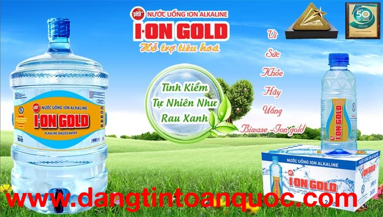 Phân phối nước uống IonGold & Biwase tại thành phố Vũng Tàu