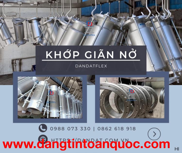 Khớp Nối Giãn Nở: Giải Pháp Linh Hoạt Cho Hệ Thống Đường Ống Công Nghiệp