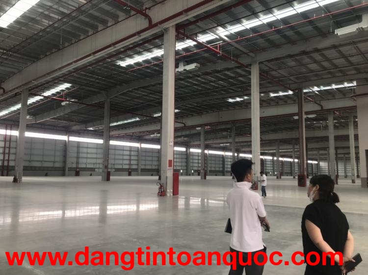 Cho thuê nhà xưởng 7.000m2, PCCC tự động, khu CN Thuận Thành – Bắc Ninh.
