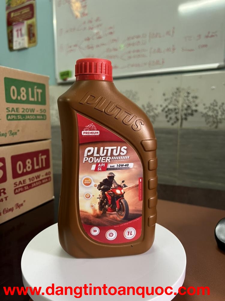 Cách sử dụng dầu nhớt Plutus cho xe máy