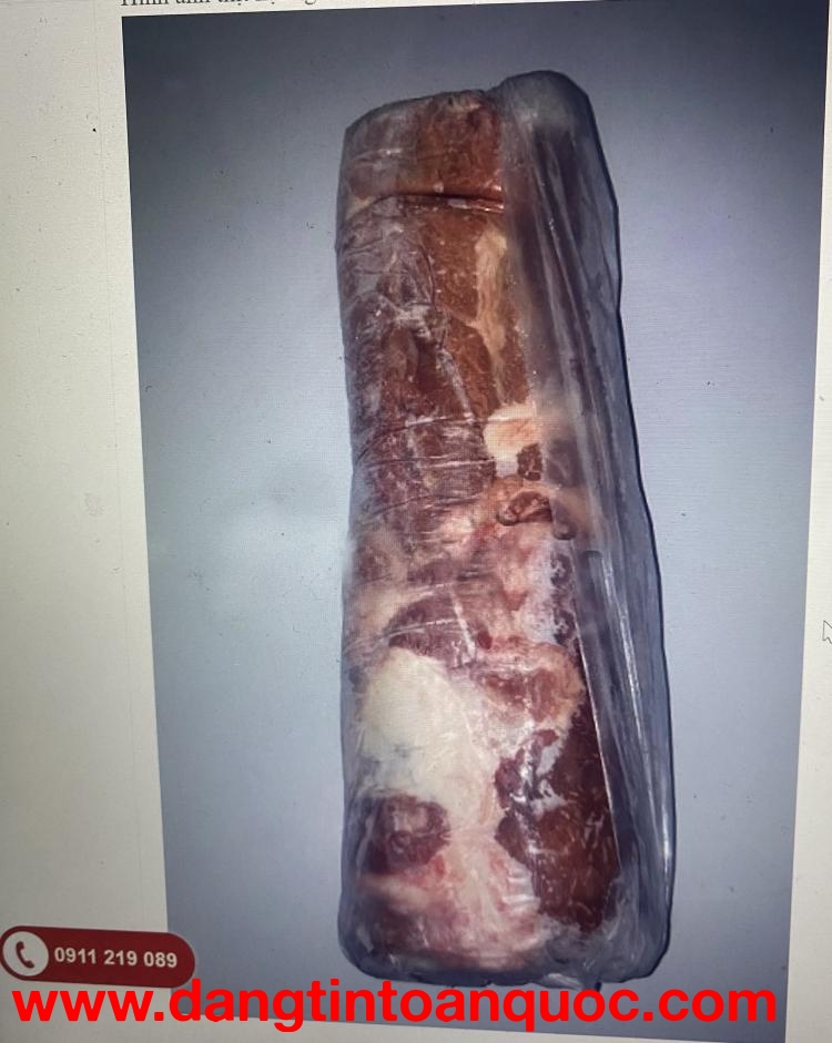Thịt trâu đông lạnh nhập khẩu – Nạm Gàu trâu Allana