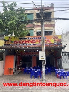 MẶT BẰNG QUÁN NHẬU 125m2 mặt tiền đường Tô Hiệu , quận Tân Phú