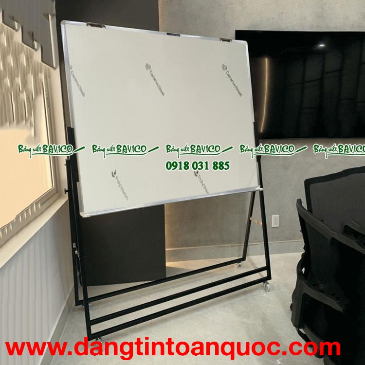  Bảng flipchart viết bút lông từ Ceramic chân đen