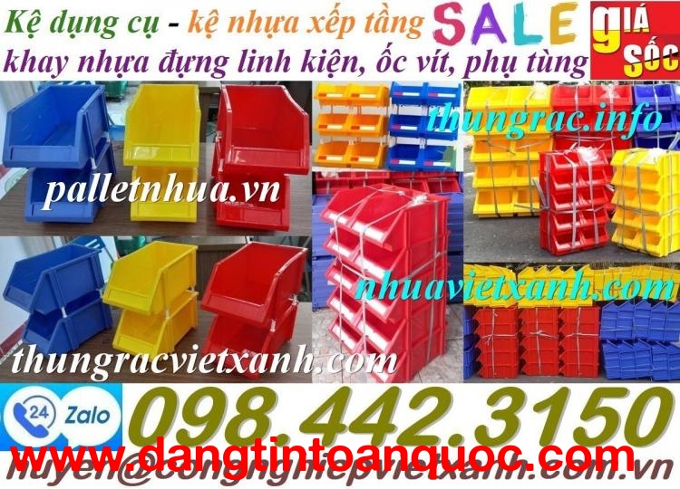 Kệ dụng cụ nhỏ - trung - lớn - đại màu xanh dương - đỏ - vàng