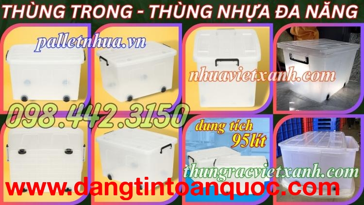 Thùng trong 95 lít AS9550