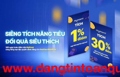 Ứng dụng MyPoint - Siêng Tích Năng Tiêu, Đổi Quà Siêu Thích