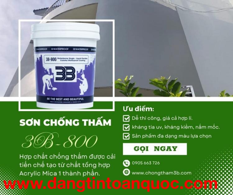 Keo chống thấm tường ngoài kháng tia ưu uv tuyệt đối 090663726 