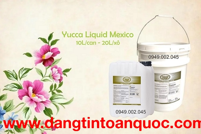 Yucca Star Liquid - Yucca nước Mexico giúp hấp thu khí độc ao nuôi