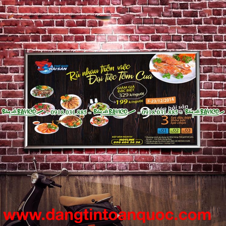 Bảng poster treo tường 