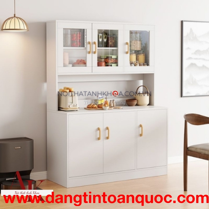 Tủ Bếp Đẹp Gỗ Mdf Hiện Đại Tiện Nghi Giá Thành Phù Hợp