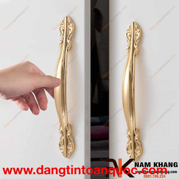 Tay nắm tủ cổ điển chất liệu đồng NK034 | F-Home NamKhang