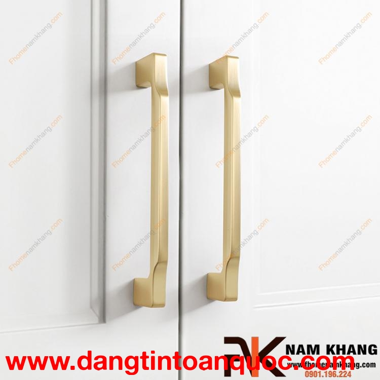 Tay nắm tủ cao cấp dạng thanh bo tròn NK131 | F-Home NamKhang