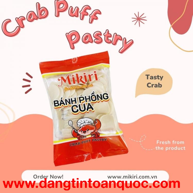 Bánh phồng cua Mikiri - Bánh phồng cua chất lượng