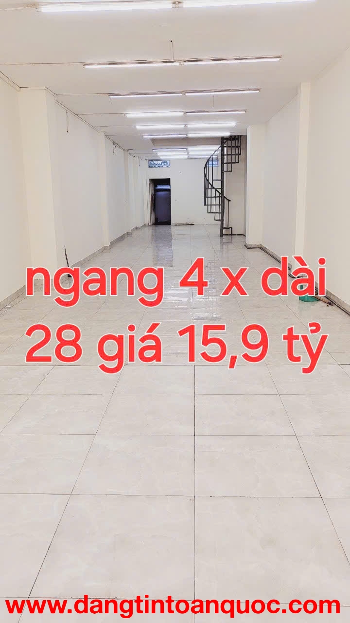 Bán nhà mặt tiền chợ 4x28 kinh doanh sầm uất  Bùi Minh Trực P5 Q8 15,9