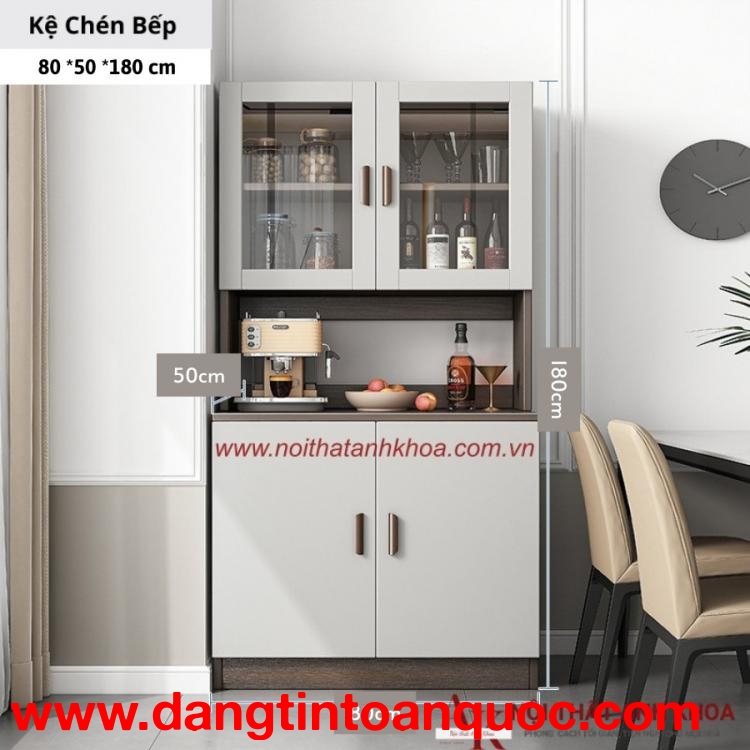 Tủ Đựng Chén Bát Thông Minh Gỗ MDF Cao Cấp Giá Rẻ