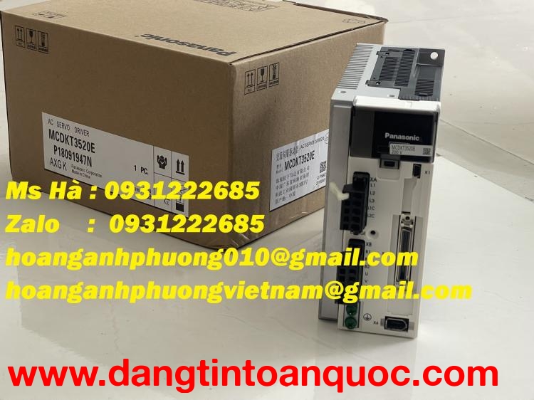 Servo A5 giá cạnh tranh dòng MCDKT3520E panasonic