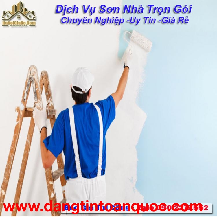 Dịch vụ sơn nhà  Sửa Nhà Trọn Gói Tại Đông Hà Nội