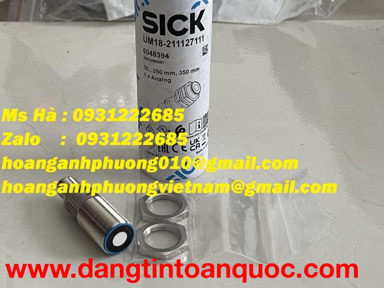 Chính hãng Sick - Cảm biến khoảng cách UM18-211127111