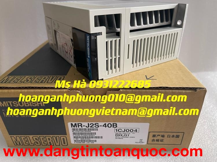 MR-J2S-40B | Mitsubishi giá ưu đãi | bộ điều khiển động cơ 