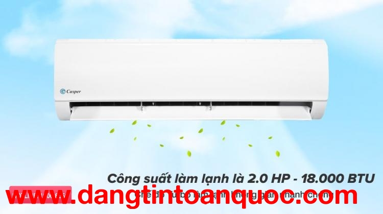 Phân tích chi tiết điều hòa Casper KC-18FC32