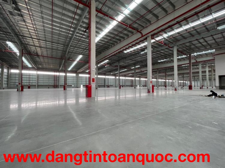 Cho thuê nhà xưởng 1.800m2 PCCC tự động Khu CN Yên Phong – Bắc Ninh