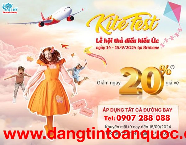 Vietjet ưu đãi vé máy bay giá rẻ bay thẳng đến Úc