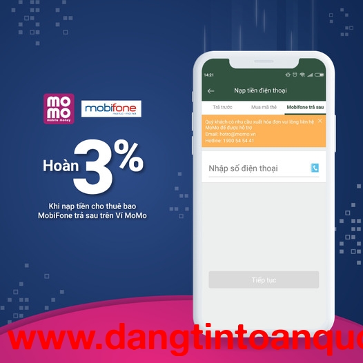 MobiFone - MoMo: Kết hợp tặng bạn ưu đãi chỉ có trong tháng 9