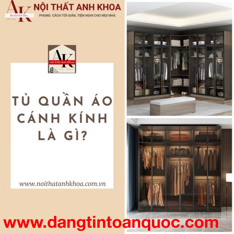 Tủ Quần Áo Cánh Kính