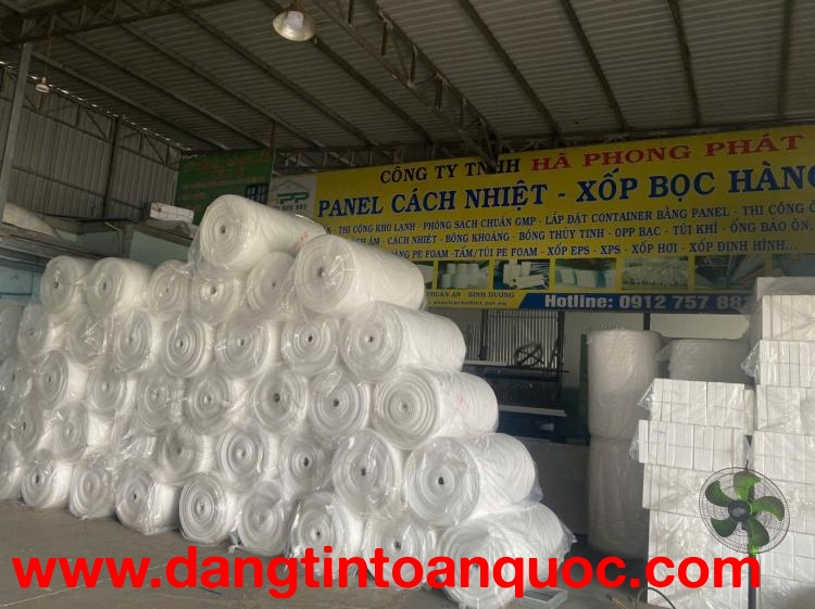 MÚT XỐP PE FOAM 0.5mm - 100mm