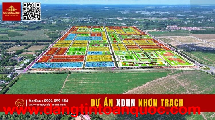 Cần bán 20 nền đất dự án HUD và XDHN sổ sẵn với giá cực tốt tại Nhơn Trạch Đồng Nai.