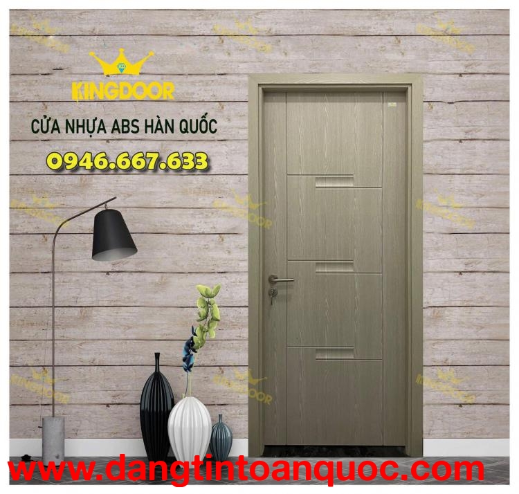 Cửa nhựa ABS Hàn Quốc chống mối mọt tại Bạc Liêu