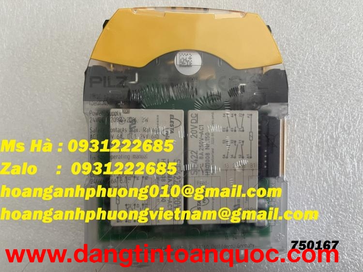 Relay 750167 pilz PNOZ s7.1 24VDC chính hãng - Toàn quốc 