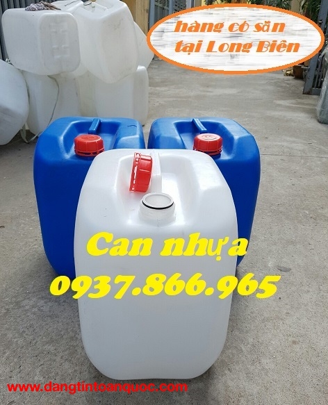 Can nhựa 5l, can nhựa đựng hoá chất các loại, can nhựa công nghiệp