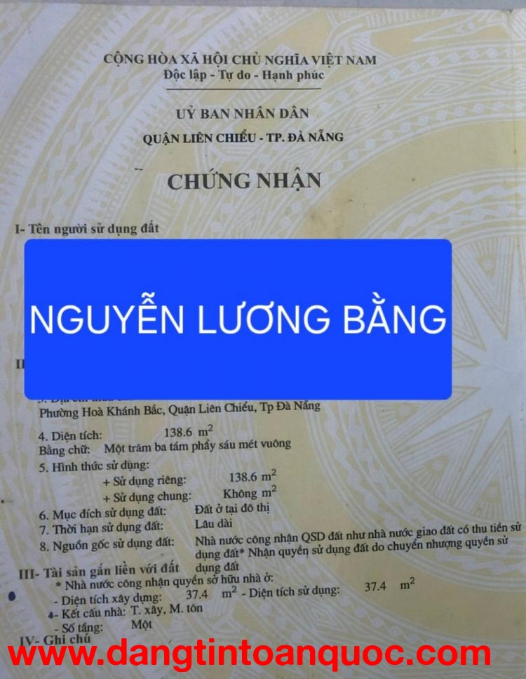 ????????Bán dãy trọ 6 phòng 2 mặt kiệt Ô TÔ Nguyễn Lương Bằng - gần ĐHBK