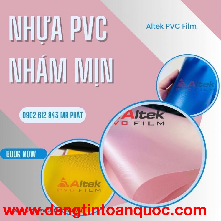 Màng nhựa PVC Nhám - giá xưởng