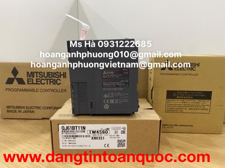  Mitsubishi | QJ61BT11N mô đun dòng Q series | CC-link master 