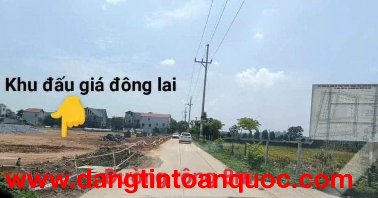 Chính chủ mở bán F0 cho nhà đầu tư thôn đông lai-Quang tiến-sóc Sơn-HN.